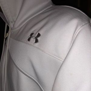 Under armour zip up hoodie